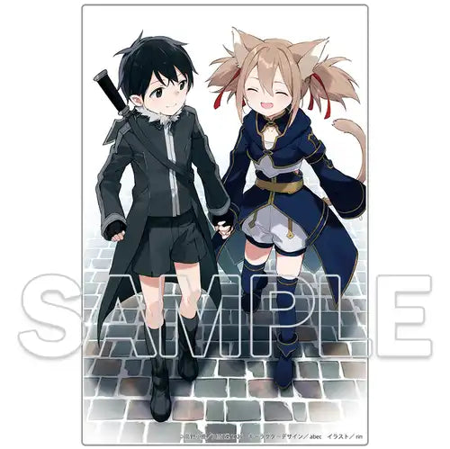 ソードアート・オンライン IF アクリルプレート Ver.高野小鹿×rin(亞加力立牌)※不設寄送《25年7月預定》 4550687004342