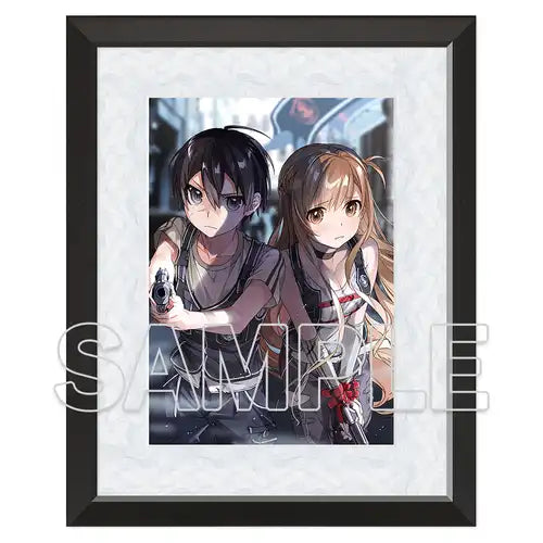 ソードアート・オンライン IF A5キャラファイングラフ Ver.香坂マト×あるみっく(複製原画)※不設寄送《25年7月預定》 4550687004397