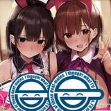 【18+】ろうか描き下ろし デカ乳姉妹"猫耳&バニー"いいなりコスプレ X-RATEDタペストリー B2(掛布)※不設寄送《25年8月預定》 4550687007510