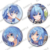 この素晴らしい世界に祝福を! 誕生祭2025 缶バッジ4個セット アクア(襟章)※不設寄送《25年11月預定》 日版 全數$128 / ※不設寄送 / 25年8月25日