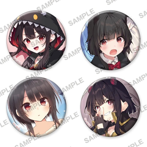 この素晴らしい世界に祝福を! 誕生祭2025 缶バッジ4個セット めぐみん(襟章)※不設寄送《26年3月預定》 日版 全數$130 / ※不設寄送 / 26年1月5日