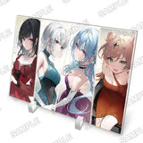 探偵はもう、死んでいる。 A5アクリルプレート シエスタ&夏凪&ミア&リローデッド(亞加力立牌)※不設寄送《25年7月預定》 4550687012958