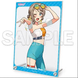 ラブライブ!サンシャイン!! A5アクリルパネル Aqours 渡辺曜(亞加力立牌)※不設寄送《25年8月預定》 4550687020649