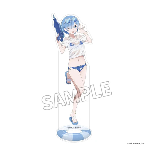 Re:ゼロから始める異世界生活 アクリルスタンドフィギュア 水遊びVer. レム(亞加力立牌)※不設寄送《26年1月預定》 日版 全數$128 / ※不設寄送 / 25年9月22日