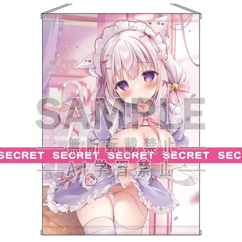 【18+】しろきもち描き下ろし ご主人様にあまあま▼ももちゃんX-RATEDタペストリー(掛布)※不設寄送《26年1月預定》 日版 全數$398 / ※不設寄送 / 25年10月27日