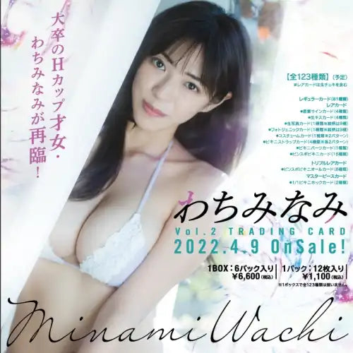 わちみなみ Vol.2 トレーディングカード(售價為訂購三盒)《22年4月預定》 4560131979744