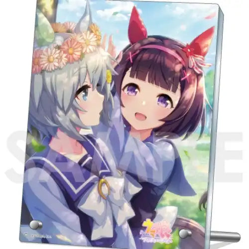【再販】ウマ娘 プリティーダービー アクリルプレート Vol.1 5 ニシノフラワー(亞加力立牌)※不設寄送《22年11月預定》 4562135418069