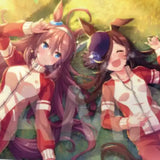 【再販】ウマ娘 プリティーダービー アクリルプレート Vol.3 2 ミホノブルボン&ライスシャワー(亞加力立牌)※不設寄送《23年2月預定》 4562135419035