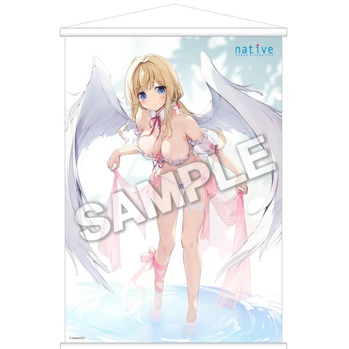 karoryオリジナルキャラクター 天使ちゃん タペストリー(掛布)※不設寄送《25年12月預定》 行版 全數$298 / ※不設寄送 / 25年9月22日