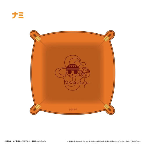 ONE PIECE レザースクエアトレー Vol.1 ナミ(小物收納托盤)※不設寄送《26年3月預定》 日版 全數$128 / ※不設寄送 / 25年8月15日