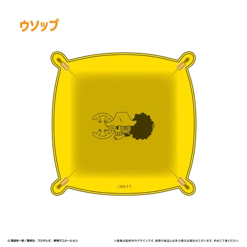 ONE PIECE レザースクエアトレー Vol.1 ウソップ(小物收納托盤)※不設寄送《26年3月預定》 日版 全數$128 / ※不設寄送 / 25年8月15日