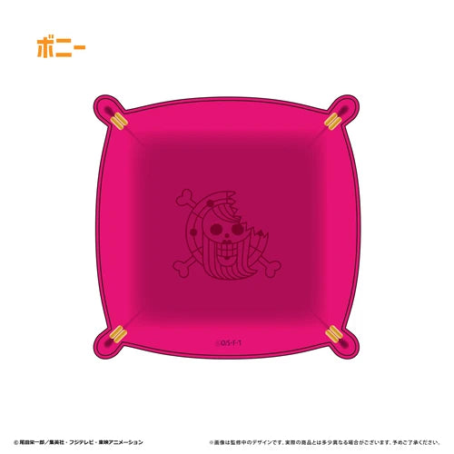 ONE PIECE レザースクエアトレー Vol.1 ボニー(小物收納托盤)※不設寄送《26年3月預定》 日版 全數$128 / ※不設寄送 / 25年8月15日
