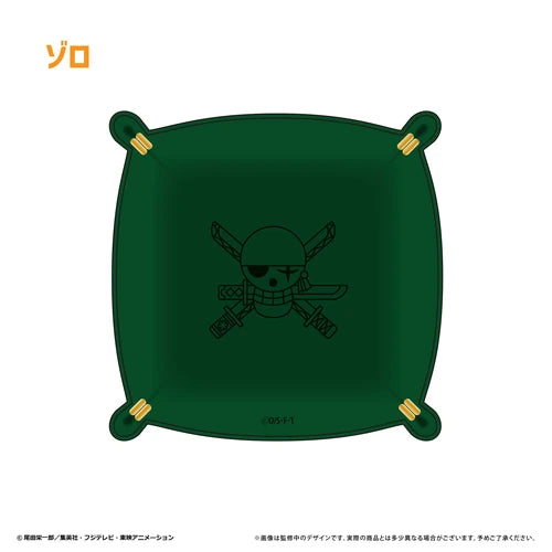 ONE PIECE レザースクエアトレー Vol.2 ゾロ(小物收納托盤)※不設寄送《26年3月預定》 日版 全數$128 / ※不設寄送 / 25年8月15日