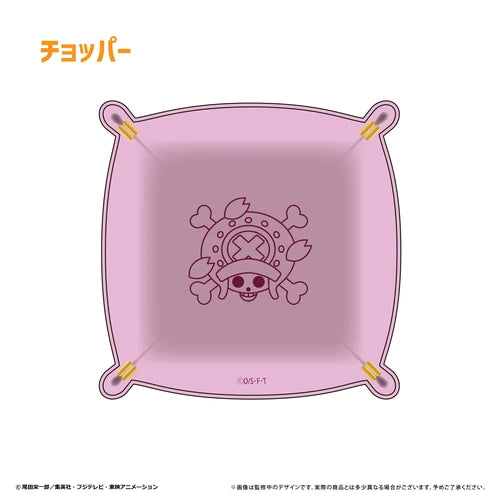 ONE PIECE レザースクエアトレー Vol.2 チョッパー(小物收納托盤)※不設寄送《26年3月預定》 日版 全數$128 / ※不設寄送 / 25年8月15日