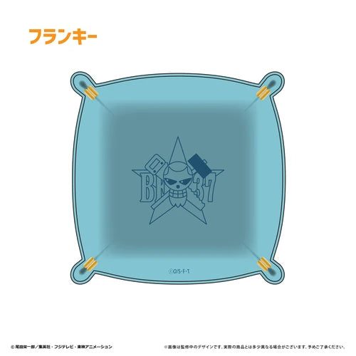 ONE PIECE レザースクエアトレー Vol.2 フランキー(小物收納托盤)※不設寄送《26年3月預定》 日版 全數$128 / ※不設寄送 / 25年8月15日