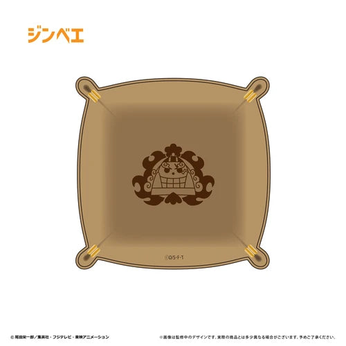 ONE PIECE レザースクエアトレー Vol.3 ジンベエ(小物收納托盤)※不設寄送《26年3月預定》 日版 全數$128 / ※不設寄送 / 25年8月15日