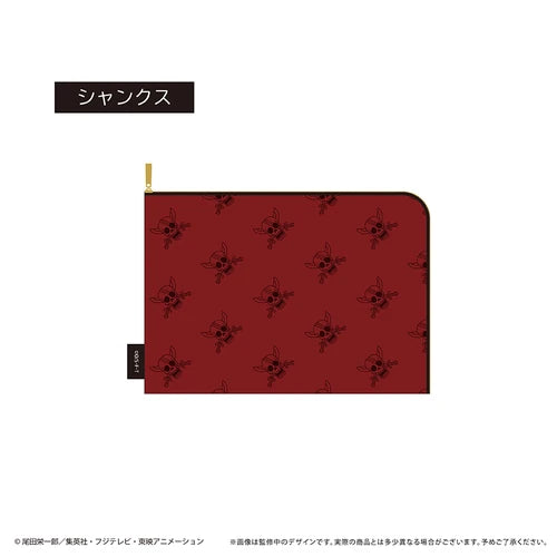 ONE PIECE フラットポーチ Vol.2 シャンクス(小袋)※不設寄送《26年3月預定》 日版 全數$198 / ※不設寄送 / 25年8月15日