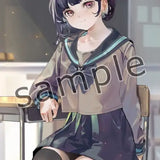 GAKAKUコレクション 妹×セーラー服 B2タペストリー 14 nik_ibi(A:笑顔Ver.)(掛布)※不設寄送《22年7月預定》 4570001262753