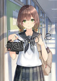 GAKAKUコレクション 妹×セーラー服 B2タペストリー 02 みこフライ(A:笑顔Ver.)(掛布)※不設寄送《22年7月預定》 4570001262630