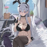 GAKAKUコレクション へそ×バニー2 34 レンゲ B2タペストリー おへそVer.(掛布)※不設寄送《23年11月預定》 4570001265549