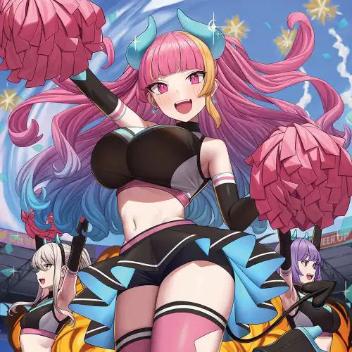 GAKAKUコレクション Cheerful Girls 05 ミチハス B2タペストリー (A:Skirt Style)(掛布)※不設寄送《24年3月預定》 4570001265938