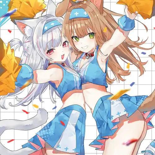 GAKAKUコレクション Cheerful Girls 23 でいたく B2タペストリー (A:Skirt Style)(掛布)※不設寄送《24年3月預定》 4570001266119