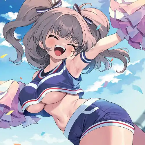 GAKAKUコレクション Cheerful Girls 32 ぱにぱに B2タペストリー (B:Pants Style)(掛布)※不設寄送《24年3月預定》 4570001266201