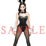 GAKAKU 立ちバニー 01 よむ黒 B2タペストリー(掛布)※不設寄送《24年10月預定》 4570001266836