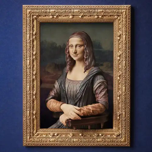 【再販】figma テーブル美術館 レオナルド・ダ・ヴィンチ作 モナ・リザ《26年3月預定》 4570001514067