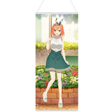 映画 五等分の花嫁 描き下ろしBIGタペストリー 四葉(掛布)※不設寄送《22年11月預定》 4570077745389
