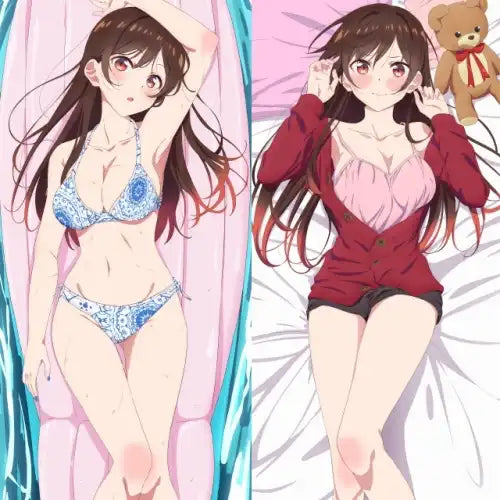 【再販】彼女、お借りします 第2期 描き下ろし 抱き枕カバー 水原千鶴※不連枕芯《23年10月預定》 4570077753537-1