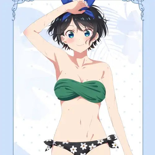 彼女、お借りします 第2期 描き下ろしBIGタペストリー 水着Ver. 更科瑠夏(掛布)※不設寄送《23年5月預定》 4570077755333