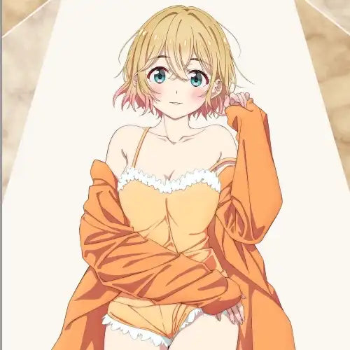 彼女、お借りします 第2期 描き下ろしBIGタペストリー 部屋着Ver. 七海麻美(掛布)※不設寄送《23年10月預定》 4570077755364