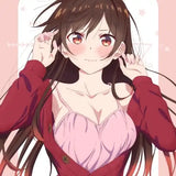 彼女、お借りします 第2期 描き下ろしスポーツタオル 部屋着Ver. 水原千鶴(毛巾)※不設寄送《23年10月預定》 4570077755432