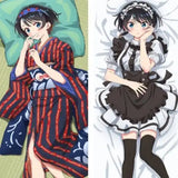 彼女、お借りします 第3期 描き下ろし 抱き枕カバー 更科瑠夏 着物&メイド服Ver.※不連枕芯《24年3月預定》 4570077760863