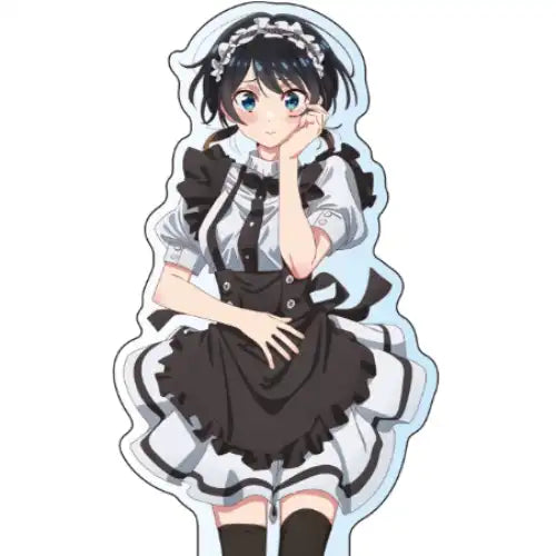 彼女、お借りします 第3期 描き下ろし BIGアクリルスタンド メイド服 更科瑠夏(亞加力立牌)※不設寄送《24年3月預定》 4570077760962