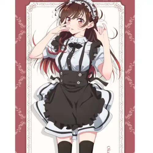 彼女、お借りします 第3期 描き下ろし BIGタペストリー メイド服Ver. 水原千鶴(掛布)※不設寄送《24年3月預定》 4570077761525