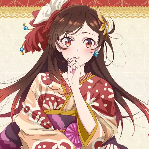 彼女、お借りします 第3期 描き下ろし B2タペストリー 着物Ver. 水原千鶴(掛布)※不設寄送《24年3月預定》 4570077761570