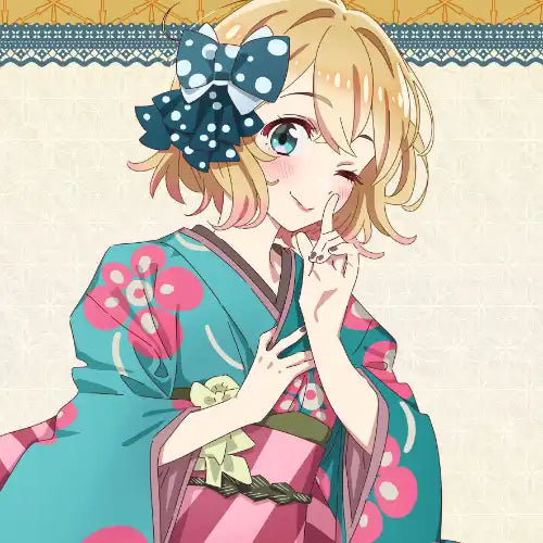 彼女、お借りします 第3期 描き下ろし B2タペストリー 着物Ver. 七海麻美(掛布)※不設寄送《24年3月預定》 4570077761587