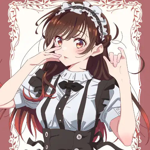 彼女、お借りします 第3期 描き下ろし B2タペストリー メイド服Ver. 水原千鶴(掛布)※不設寄送《24年3月預定》 4570077761624