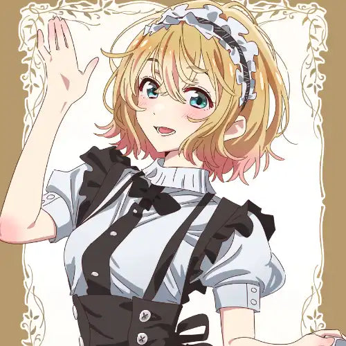 彼女、お借りします 第3期 描き下ろし B2タペストリー メイド服Ver. 七海麻美\(掛布)※不設寄送《24年3月預定》 4570077761631