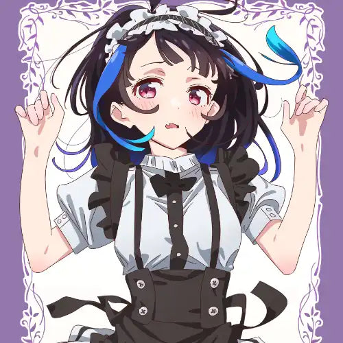 彼女、お借りします 第3期 描き下ろし B2タペストリー メイド服Ver. 八重森みに(掛布)※不設寄送《24年3月預定》 4570077761662