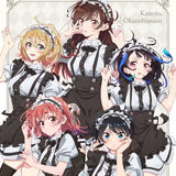 彼女、お借りします 第3期 描き下ろし B2タペストリー メイド服Ver. 集合(掛布)※不設寄送《24年3月預定》 4570077761686