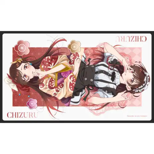 彼女、お借りします 第3期 描き下ろし ラバーマット 着物&メイド服Ver. 水原千鶴(橡膠枱墊)※不設寄送《24年3月預定》 4570077761693