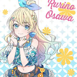 ラブライブ!蓮ノ空女学院スクールアイドルクラブ マルチタペストリーのれん 夏めきペイン 大沢瑠璃乃(暖簾)※不設寄送《24年4月預定》 4570077763536