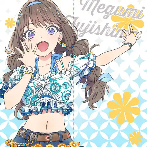 ラブライブ!蓮ノ空女学院スクールアイドルクラブ マルチタペストリーのれん 夏めきペイン 藤島慈(暖簾)※不設寄送《24年4月預定》 4570077763543