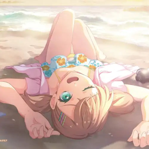 ラブライブ!蓮ノ空女学院スクールアイドルクラブ ラバーマット 日野下花帆 夏めきペイン(橡膠枱墊)※不設寄送《24年4月預定》 4570077763550