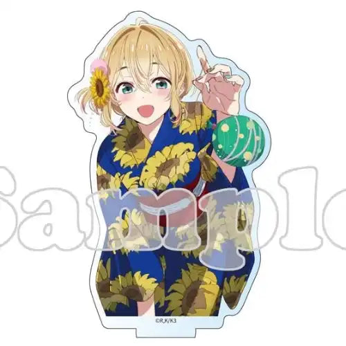 彼女お借りします アパレル UGC アクリルスタンド 七海麻美 彼女、お借りします 描き下ろし特大アクリルスタンド（七海麻美