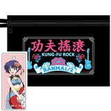 らんま1/2 カンフーロックスクエアポーチ あかね(小袋)※不設寄送《25年12月預定》 日版 全數$158 / ※不設寄送 / 25年10月17日