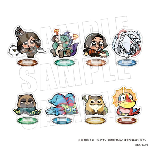 モンスターハンターワイルズ×ぶくぶ ちいさめアクリルスタンド Vol.1(亞加力立牌)(全套8個入)※不設寄送《26年3月預定》 日版 全數$458 / ※不設寄送 / 26年1月5日